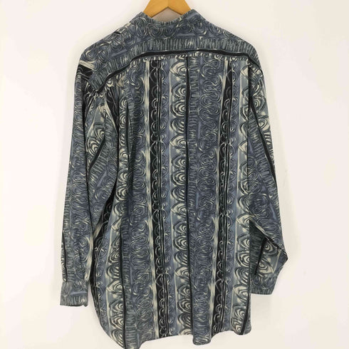 JALON. 総柄L/S レギュラーカラーシャツ メンズ JPN:L