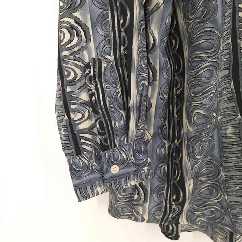 JALON. 総柄L/S レギュラーカラーシャツ メンズ JPN:L