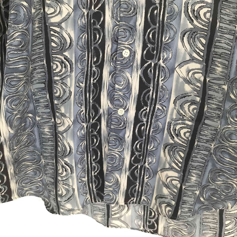 JALON. 総柄L/S レギュラーカラーシャツ メンズ JPN:L