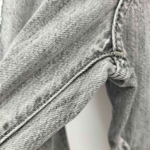 ニコアンド niko and... 24AW FRINGE WIDE DENIM フリンジ ワイド デニム パンツ レディース JPN:L