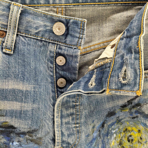 リーバイス Levis 501 ボタンフライデニムパンツ メンズ 31×32