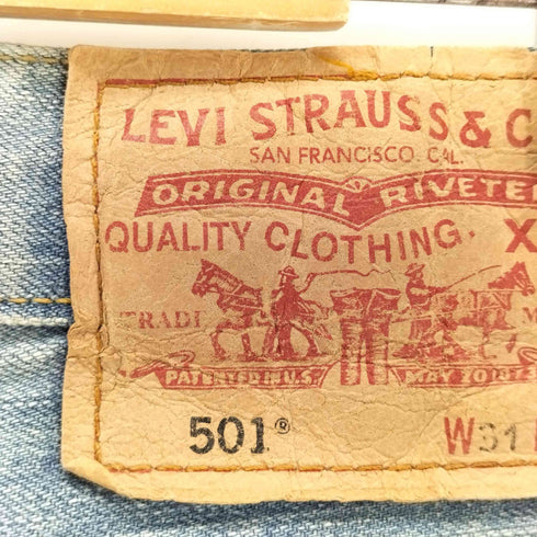 リーバイス Levis 501 ボタンフライデニムパンツ メンズ 31×32