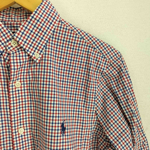 ポロラルフローレン POLO RALPH LAUREN ポニー刺繍 チェック L/S ボタンダウンシャツ メンズ JPN:XS