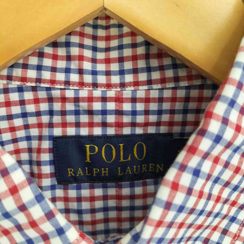 ポロラルフローレン POLO RALPH LAUREN ポニー刺繍 チェック L/S ボタンダウンシャツ メンズ JPN:XS