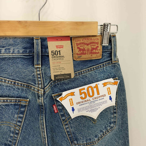 リーバイス Levis 別注 501(R) CROPPED デニムパンツ レディース W26 L27