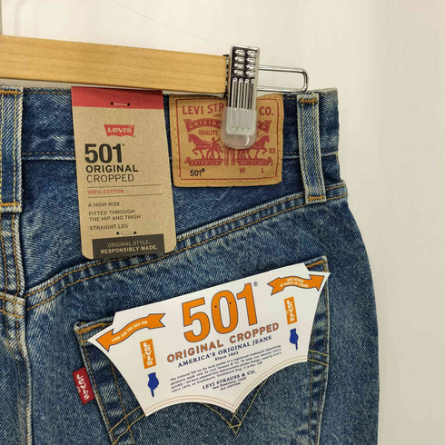 リーバイス Levis 別注 501(R) CROPPED デニムパンツ レディース W27 L27