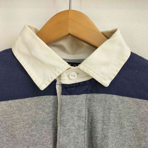 ポロラルフローレン POLO RALPH LAUREN ボーダー L/S ラガーシャツ メンズ JPN:M