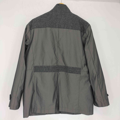 インターメッツォ INTERMEZZO stylish ライナー付き ウール切り替えブルゾン メンズ JPN:M