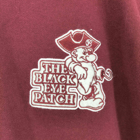 ザブラックアイパッチ THE BLACK EYE PATCH 22AW Pirate Half Zip Sweat メンズ JPN:XL