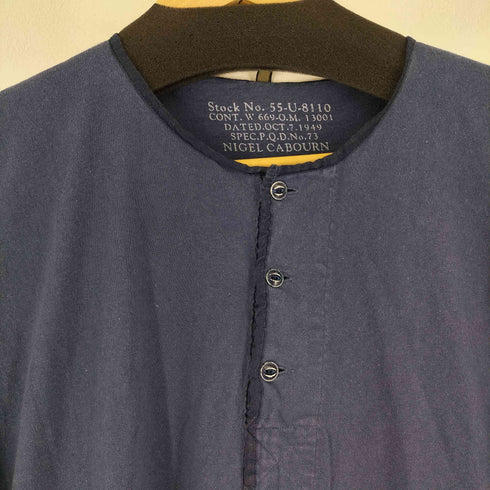 ナイジェルケーボン NIGEL CABOURN 50S HENLEY NECK SHIRT メンズ 48