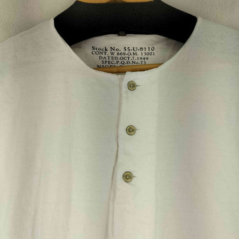 ナイジェルケーボン NIGEL CABOURN 50S HENLEY NECK SHIRT メンズ 48