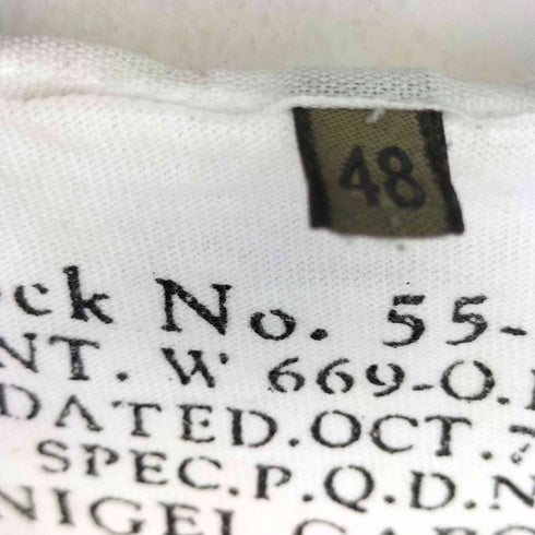 ナイジェルケーボン NIGEL CABOURN 50S HENLEY NECK SHIRT メンズ 48