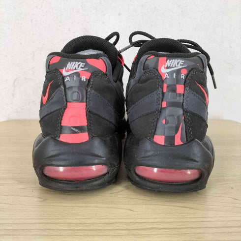 ナイキ NIKE AIR MAX 95 BLACK LASER CRIMSON メンズ JPN:27.5