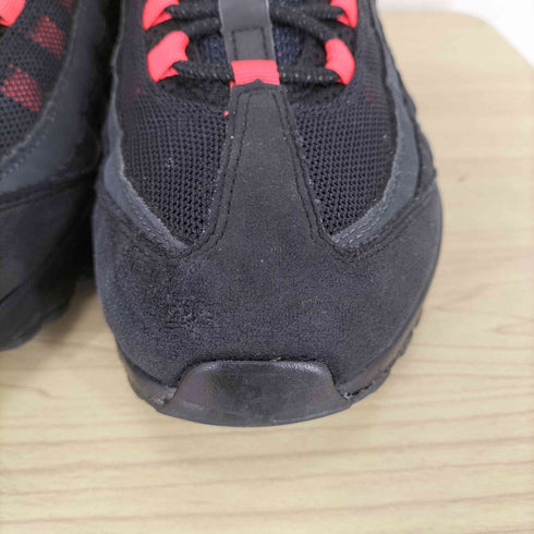 ナイキ NIKE AIR MAX 95 BLACK LASER CRIMSON メンズ JPN:27.5
