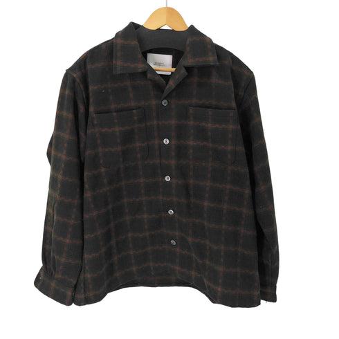 サタデーズニューヨークシティ Saturdays NYC OPEN COLLAR FLANNEL CHECK SHIRTS メンズ JPN:S