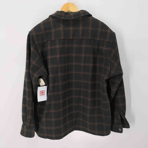 サタデーズニューヨークシティ Saturdays NYC OPEN COLLAR FLANNEL CHECK SHIRTS メンズ JPN:S