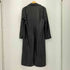ザラ ZARA フェイクレザー ボタンレス チェスターコート レディース import:M