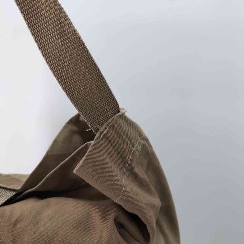 エンジニアードガーメンツ Engineered Garments Carry All Tote Khaki Animal Print Cotton Flat Twill レディース