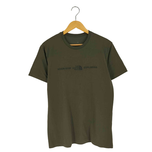 ザノースフェイス THE NORTH FACE ショートスリーブエクスプロラトリーロゴティー S/S Exploratory Logo Tee メンズ JPN:L