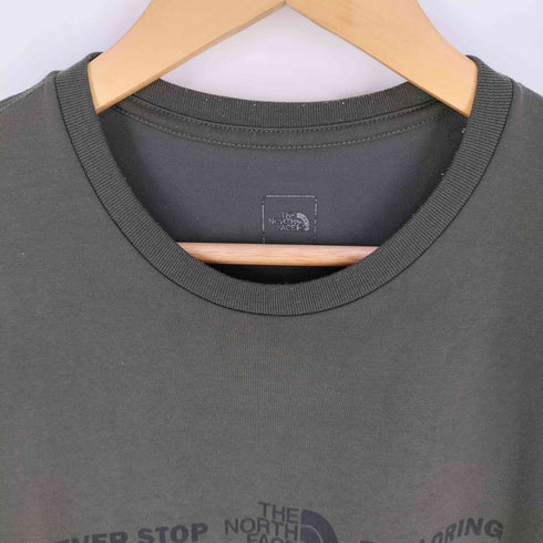 ザノースフェイス THE NORTH FACE ショートスリーブエクスプロラトリーロゴティー S/S Exploratory Logo Tee メンズ JPN:L