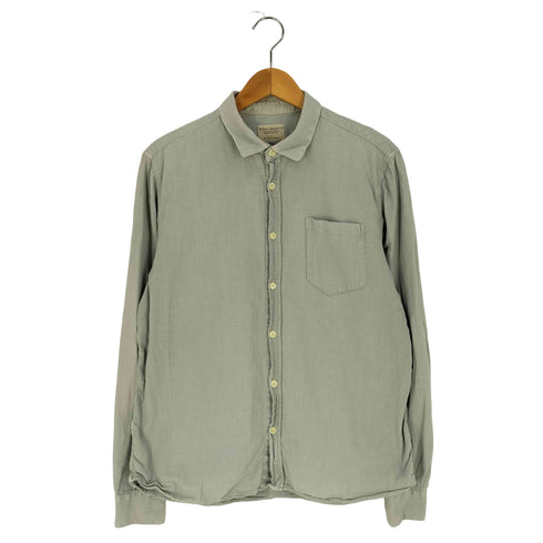ヌーディージーンズ Nudie Jeans henry BATISTE GARMENT DYE レギュラーカラーシャツ メンズ import:L