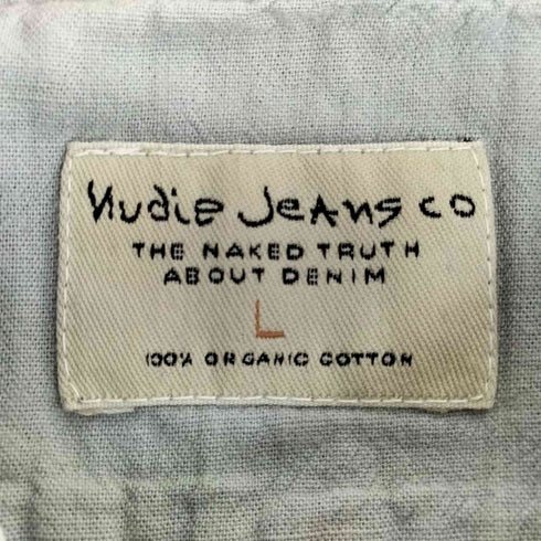 ヌーディージーンズ Nudie Jeans henry BATISTE GARMENT DYE レギュラーカラーシャツ メンズ import:L