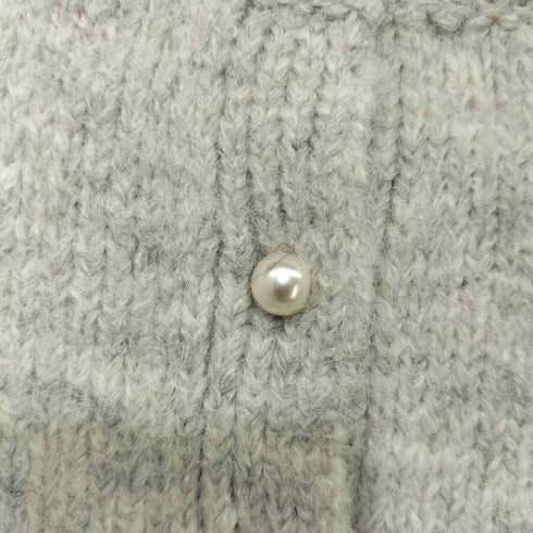 マウジー moussy 23AW PEARL BUTTON カーディガン レディース FREE