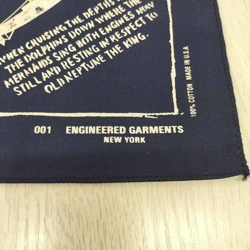 エンジニアードガーメンツ Engineered Garments Printed Bandana メンズ