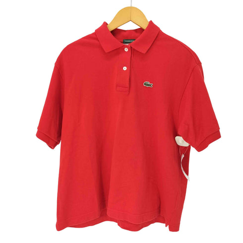 ラコステ LACOSTE 別注 ヘビーピケ ポロシャツ 鹿の子 メンズ 38