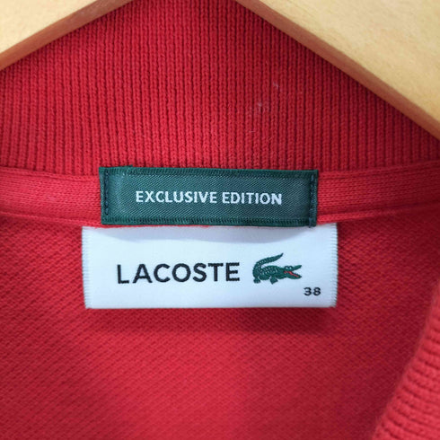 ラコステ LACOSTE 別注 ヘビーピケ ポロシャツ 鹿の子 メンズ 38