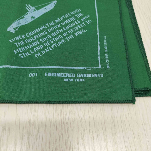 エンジニアードガーメンツ Engineered Garments Printed Bandana メンズ