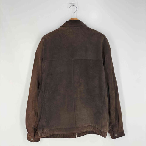 ラウンドツリーアンドヨーク roundtree&yorke スエード パテッドブルゾン メンズ import:XL