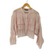 ザラ ZARA フリルロマンティックブラウス レディース import:L