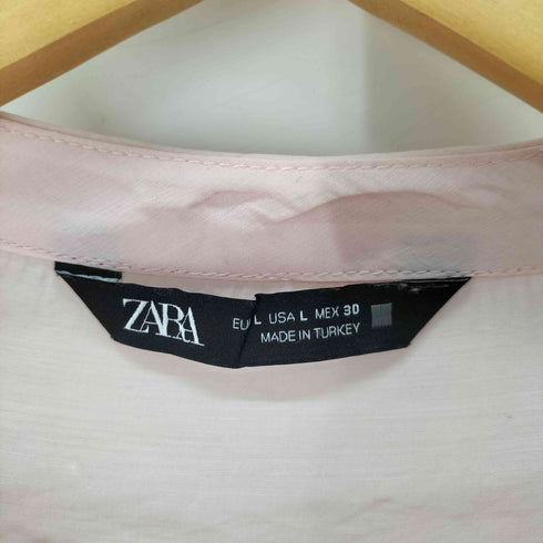ザラ ZARA フリルロマンティックブラウス レディース import:L