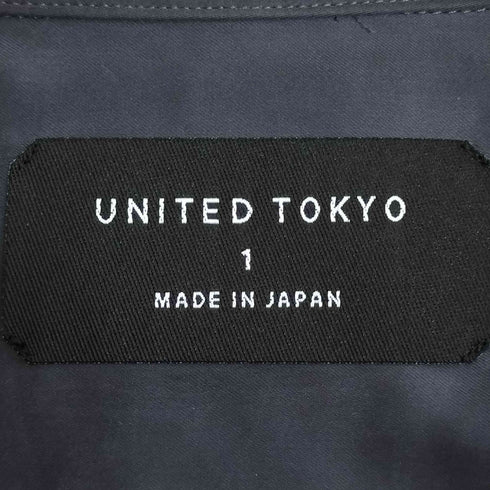 ユナイテッドトウキョウ UNITED TOKYO HIGH TWIST CUPRA S/S オープンカラーシャツ メンズ JPN:1