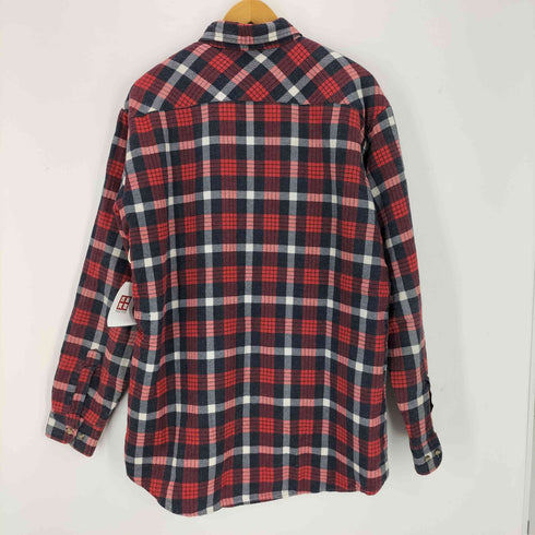 OUTDOOR EXCHANGE 中綿キルティングネルシャツ メンズ JPN:L