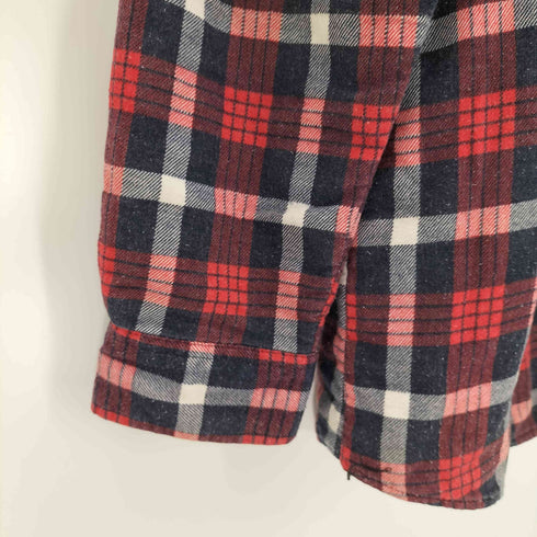 OUTDOOR EXCHANGE 中綿キルティングネルシャツ メンズ JPN:L