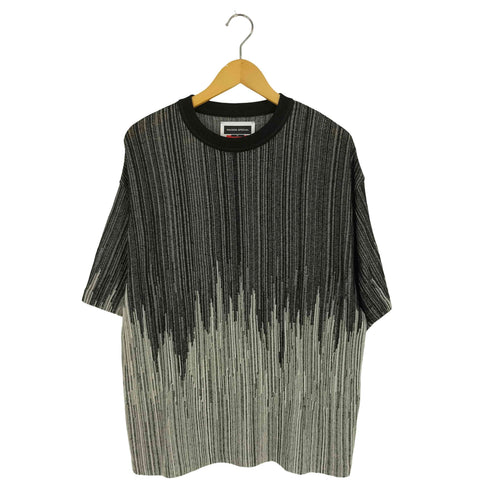 メゾンスペシャル MAISON SPECIAL 25SS Prime-Over Gradation Short Sleeve Crew Neck Knit T-Shirt プライムオーバーグラデーションショートスリーブクルーネックニットTシャツ メンズ JPN:1
