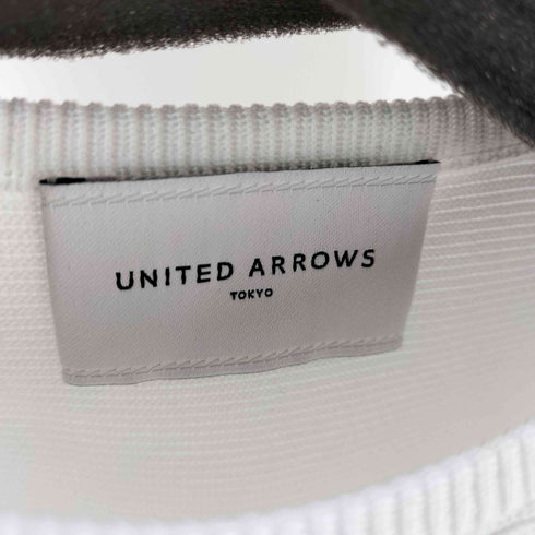 ユナイテッドアローズ UNITED ARROWS P パフスリーブ ガーター ニット レディース FREE