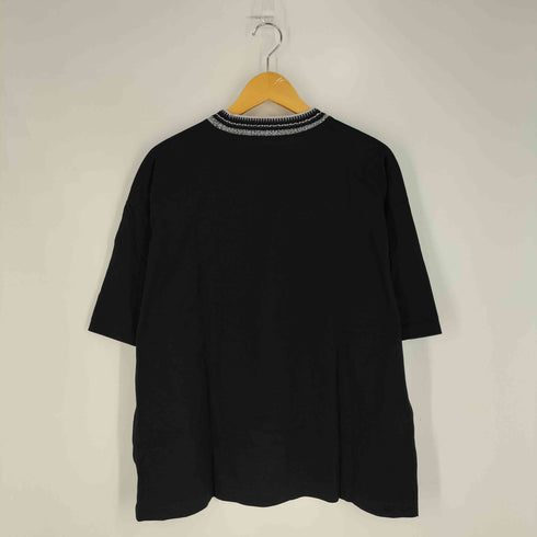 メゾンスペシャル MAISON SPECIAL 25SS Prime-Over Collar Knit Combination Crew Neck T-shirt プライムオーバーカラーニットコンビネーションクルーネックTシャツ メンズ JPN:1