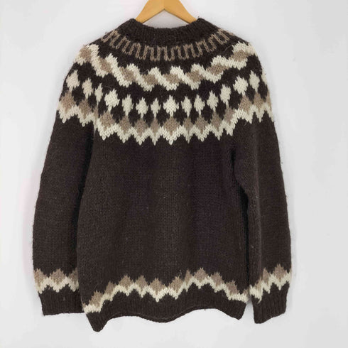 LES KNIT LTD アイスランド製 ウールニット メンズ JPN:M