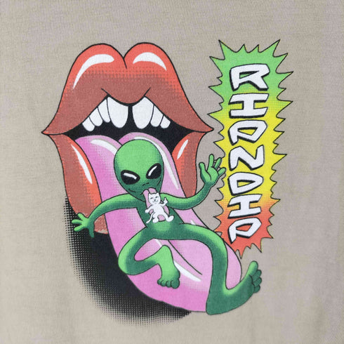 リップンディプ RIPNDIP エイリアン プリント Tシャツ メンズ import:L