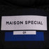 メゾンスペシャル MAISON SPECIAL 23AW Crochet Side Line Prime-Wide Easy Pants クロシェットサイドラインプライムワイドイージー メンズ JPN:1