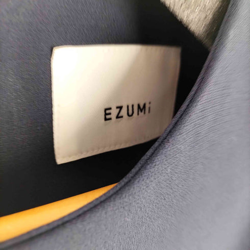 エズミ EZUMi サイド プリーツ ノースリーブ ワンピース レディース JPN:S