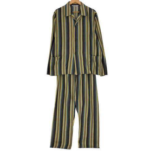 ドライクラング DREIKLANG 70S ストライプ パジャマシャツセットアップ メンズ EUR:54