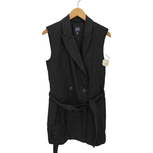 ギャップ Gap リネン混 ダブルベスト レディース import:XS