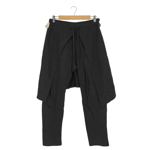 GARETH PUGH 裾ジップ レイヤード スウェットパンツ メンズ EUR:46