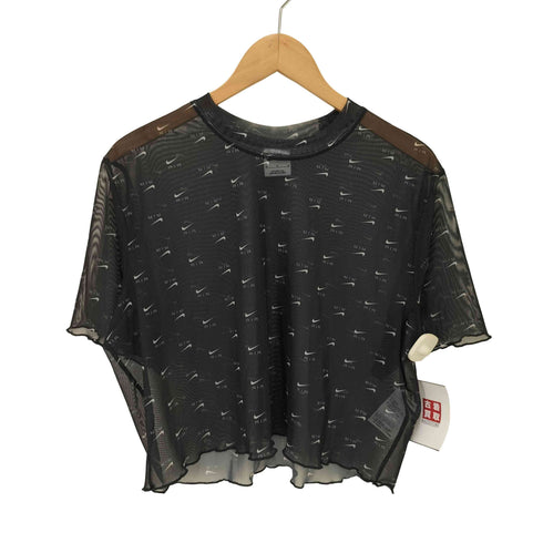 ナイキ NIKE AIR AOP MESH SS CROP レディース JPN:M