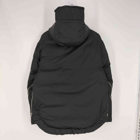 PAOLO PECORA piuma d'oca ベンチレーションダブルジップ フーデッドダウン メンズ import:S