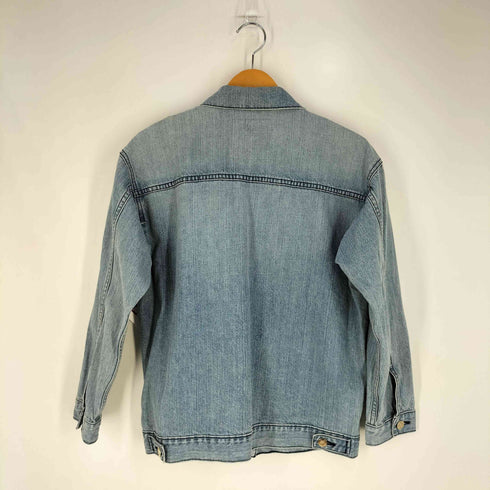 ヴェトモンドゥトラバイユ VETEMENTS DE TRAVAIL ウォッシュドデニムジャケット レディース 40